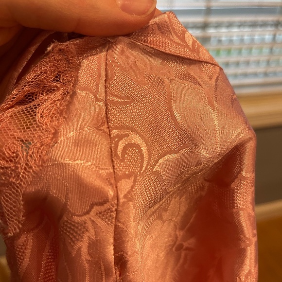 Vintage Gold Label Victoria's Secret Barbiecore Lace Babydoll Slip Dress Size M - Picture 13 of 13